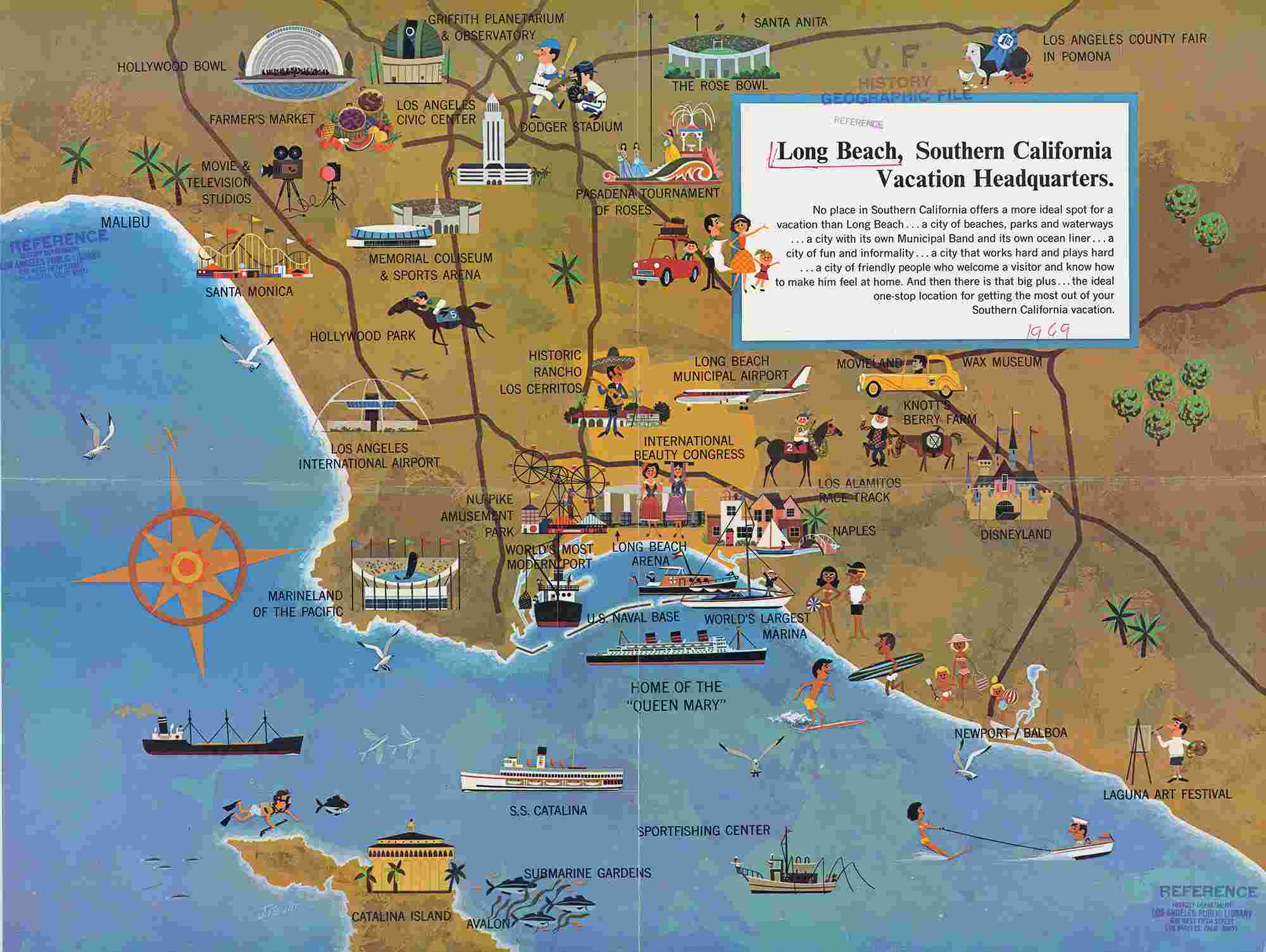 Los Angeles Harbor Region Map Collection